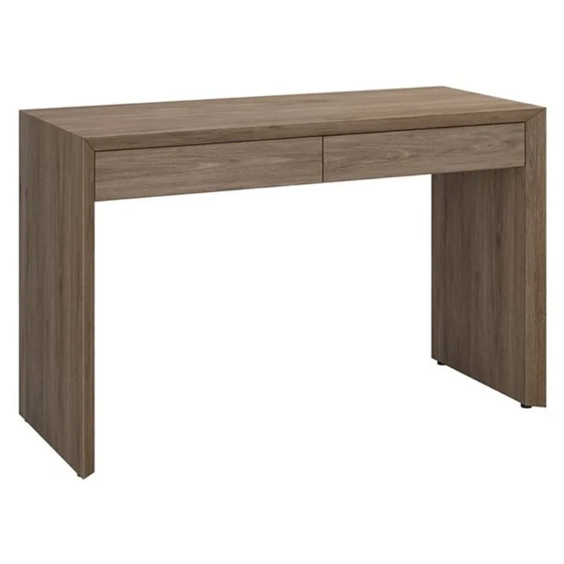 Hailey Home Pembroke Wide Desk 48-in - Antiqued Grey Oak
