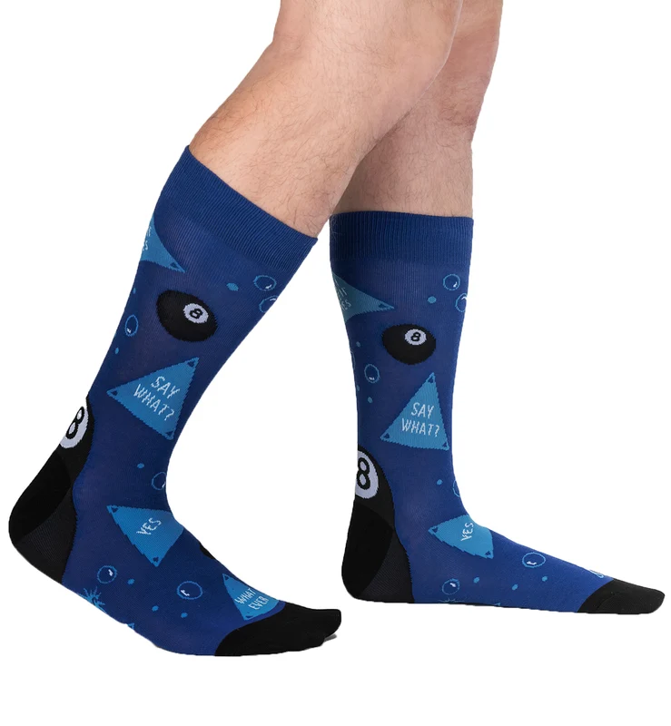 SOCK it to me Men's Crew Socks (SITMMCS) - Sources Say Yes One Size