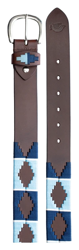 Equinavia Siri Polo Belt Brown/Blue / X-Small