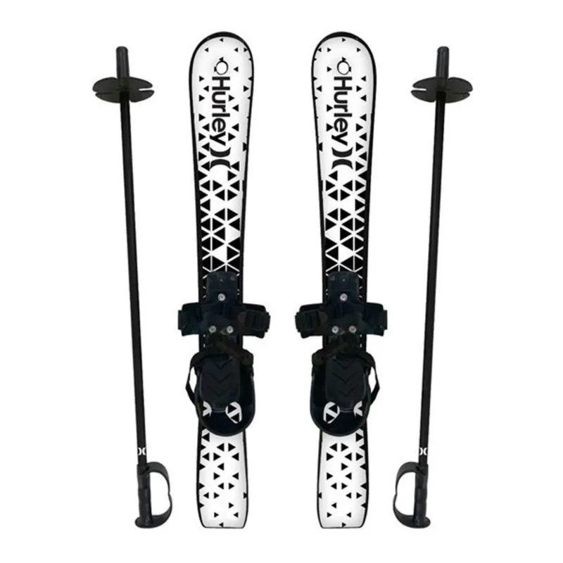 Hurley Youth Black/White Beginner Skis