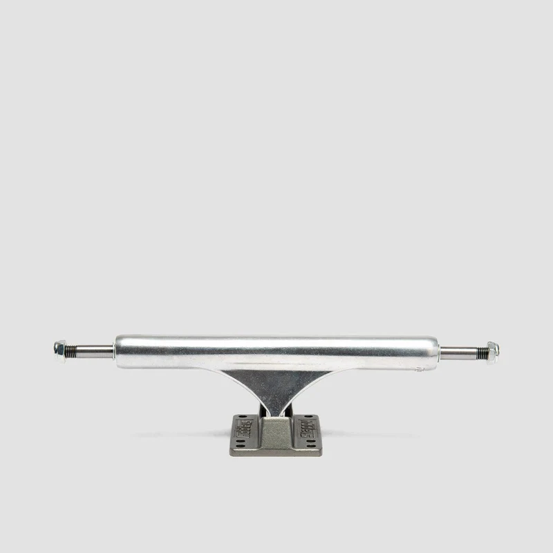 Slappy ST1 Hollow Lights (6 Hole Baseplate) Skateboard Trucks 1 Pair Gunmetal - 10" 10.00 Inches / Gun Metal