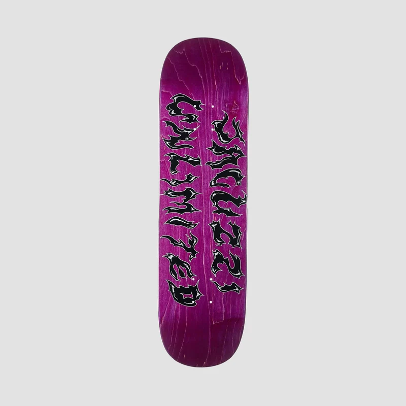 Jacuzzi Ice Font Jet Ski EX7 Skateboard Deck Purple/Black - 8.25" 8.25 Inches / Purple/Black