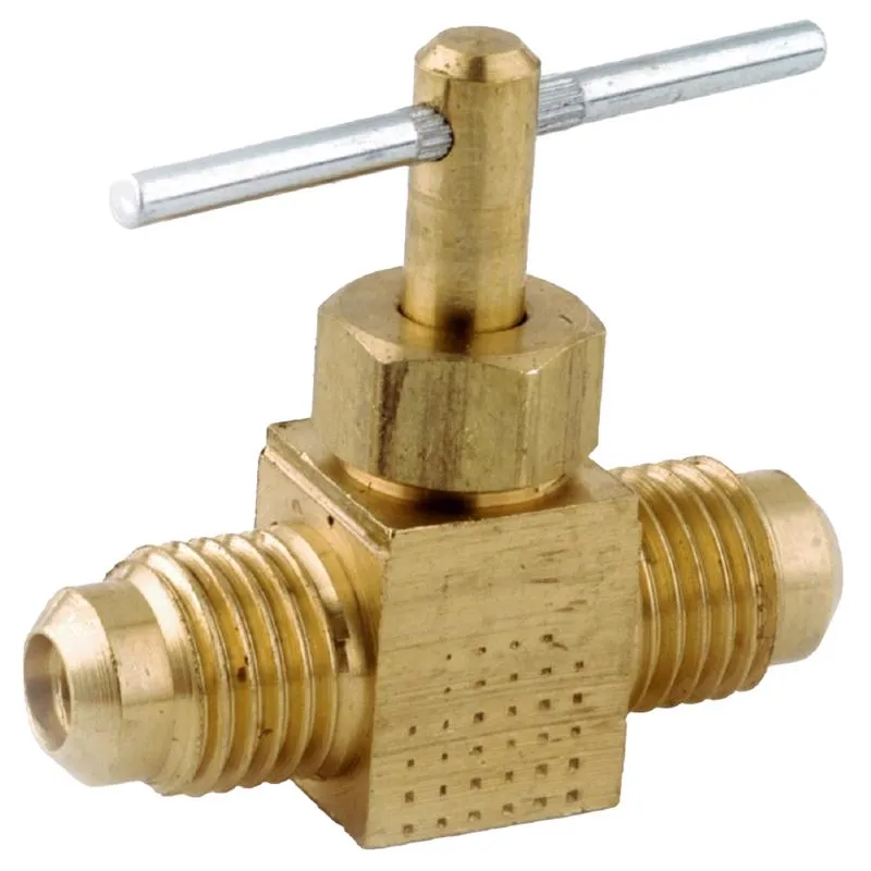 Válvula De Agulha Anderson Metals 3/8 Brass Flare X 3/8 Flare