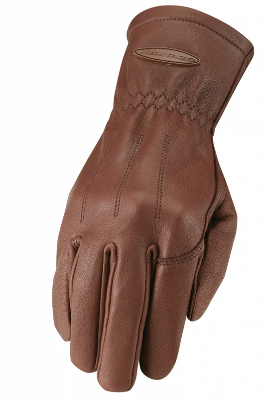 Heritage Carriage Driving Gloves Brown / 10