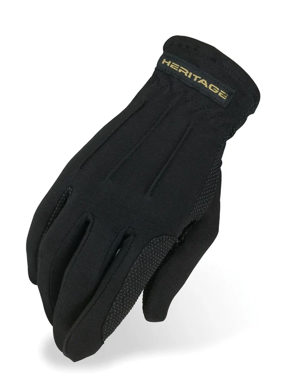 Heritage Power Grip Gloves Black / 9/10