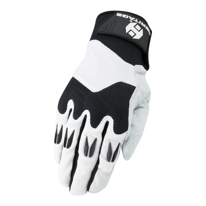Heritage Tackified Polo Glove(Right Hand Only) White/Black / 6