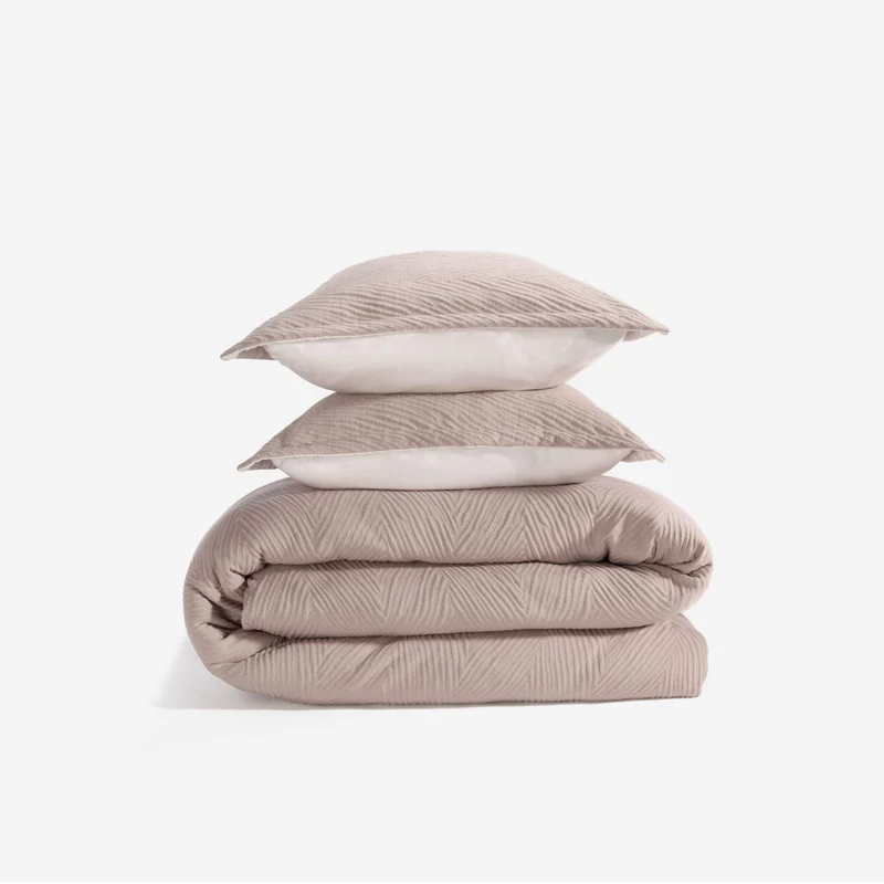 Arrowhead - Duvet & Sham Set Pink / Queen