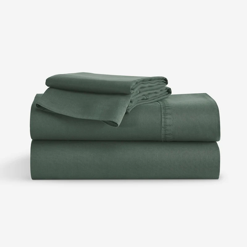 Bamboo Sheet Set Green / Queen
