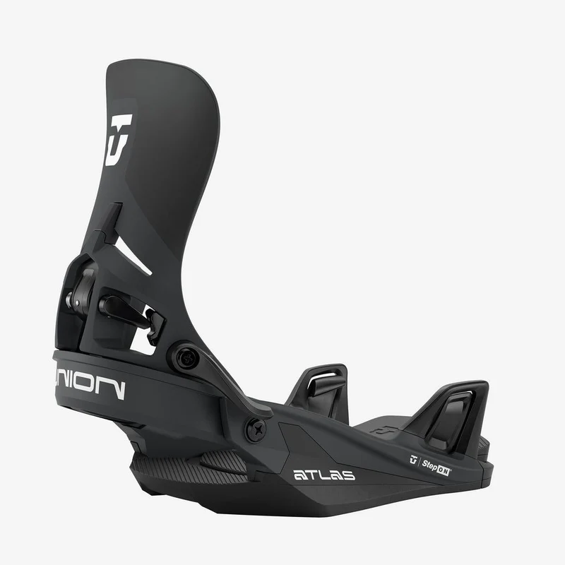 Union Binding Company Atlas Step On Snowboard Bindings Black / L