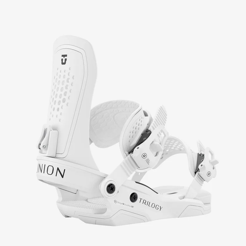 Union Binding Company Women's Trilogy Snowboard Bindings White / L