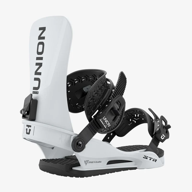 Union Binding Company STR Snowboard Bindings Grey / M