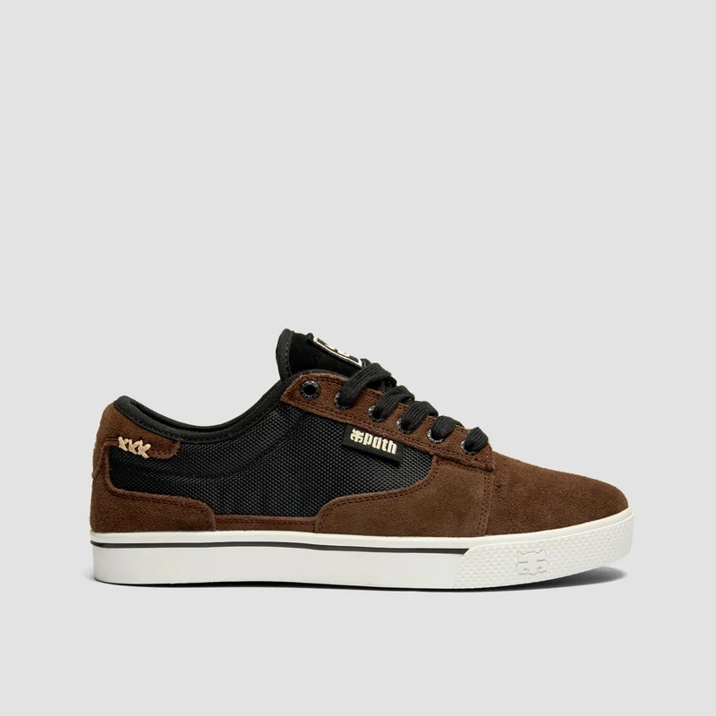 IPATH Derelict Fred Gall Shoes - Brown Suede/Ballistic Nylon 12uk / Brown Suede/Ballistic Nylon