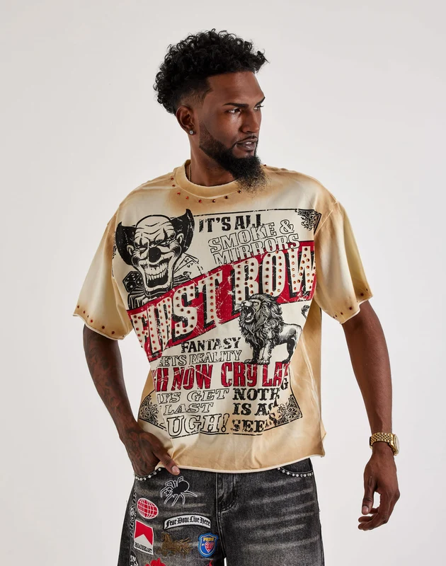First Row Laugh Now Cry Later Jewel Tee LG