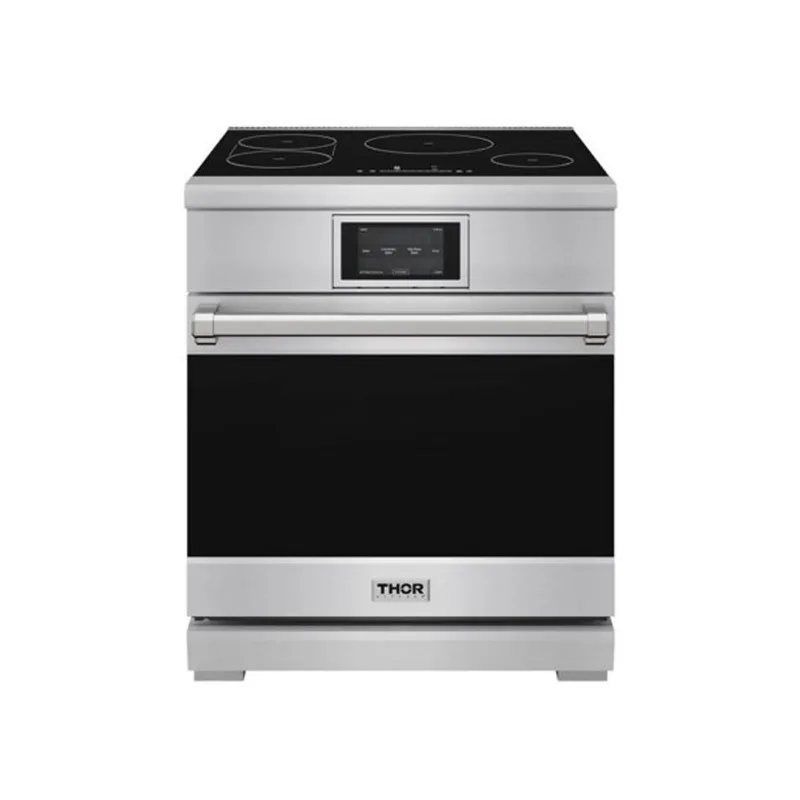 Thor Kitchen Professional Induction Range with Air Fry and Tilt Touch Panel - 30-in