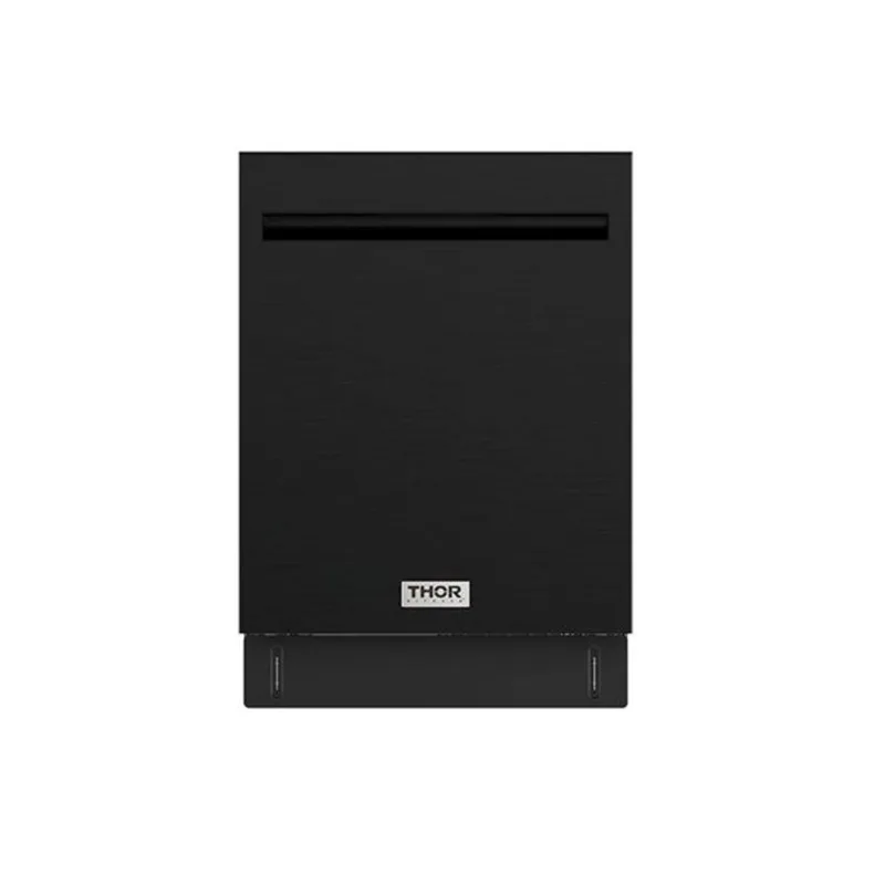 Thor Kitchen 24-in Built-In Top Control Dishwasher w/ 7 Cycles - Black