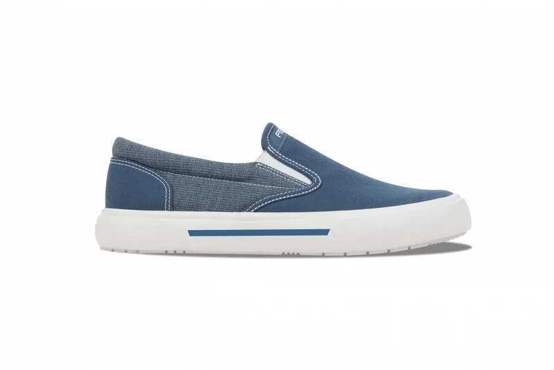 Dryshod Fishooz Sunbrella Women's Slip-On Shoes Denim/White / 9