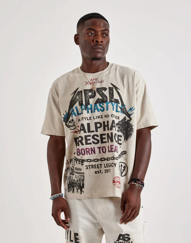 AlphaStyle Dominance Tee 2XLG
