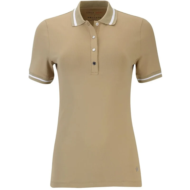 Women's The Mia Polo Khaki / XX-Small