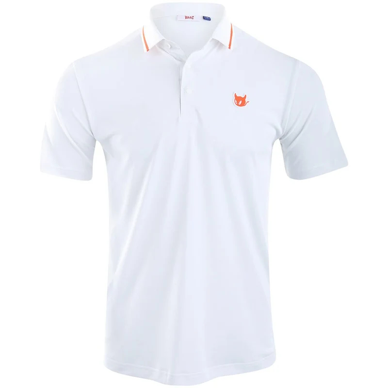 Logo Line Polo White / Small