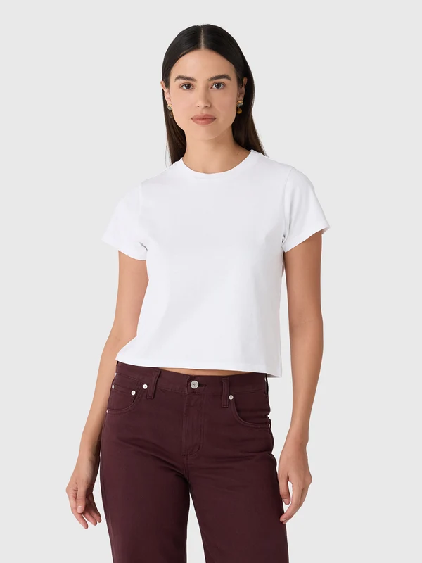 Renggli Women's Crop Tee XS / CHALK