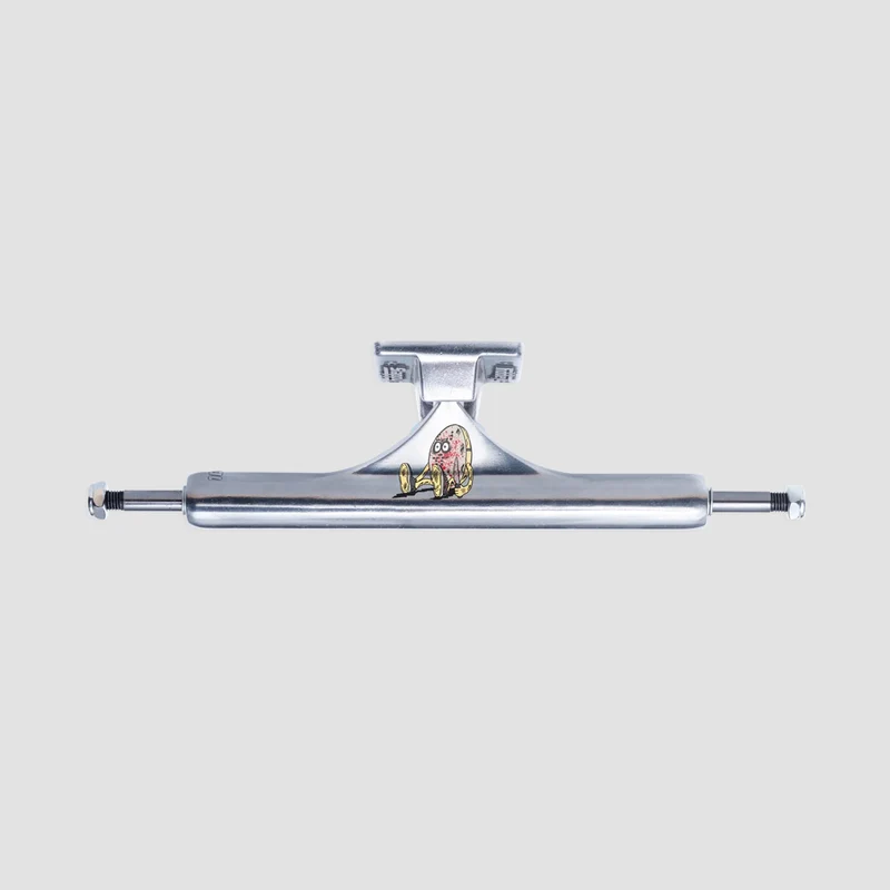 Slappy ST1 Curb Killer II Hollow Inverted Kingpin Skateboard Trucks 1 Pair Polished - 8.5" 8.50 Inches