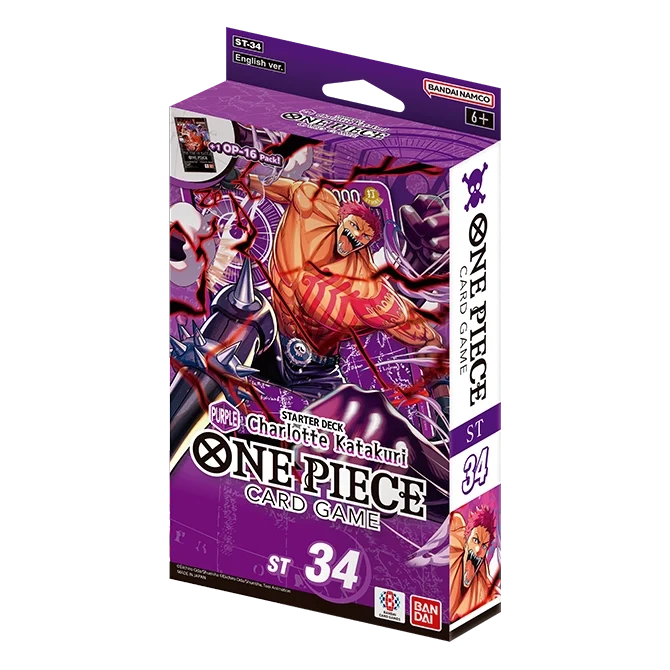 One Piece Card Game Starter Decks ST34 - Charlotte Katakuri (Purple)