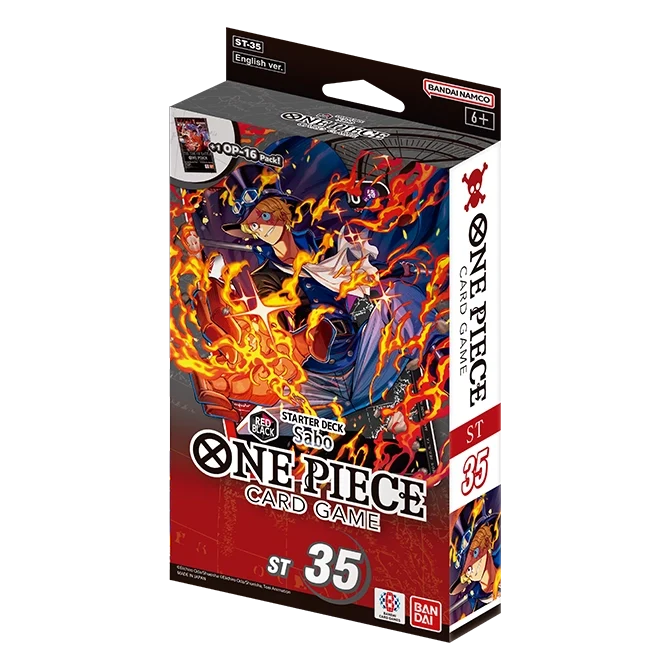 One Piece Card Game Starter Decks ST35 - Sabo (Red/Black)