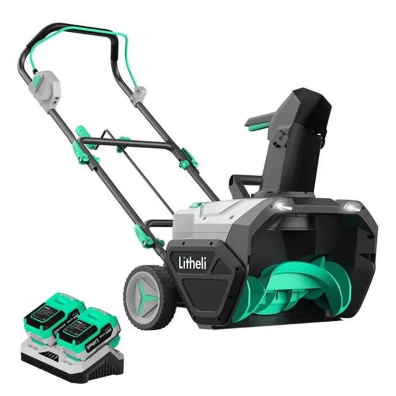 Litheli E1 SERIES 20" SNOW BLOWER 2x20V 4.0Ah BATTERY &Charger