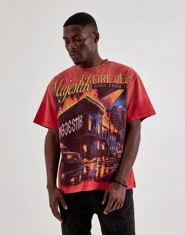 Majestik Fire DEPT Tee SM