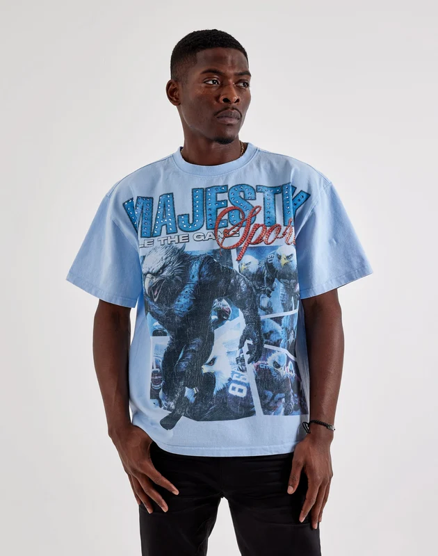 Majestik Eagle Sport Rhinestone Tee SM
