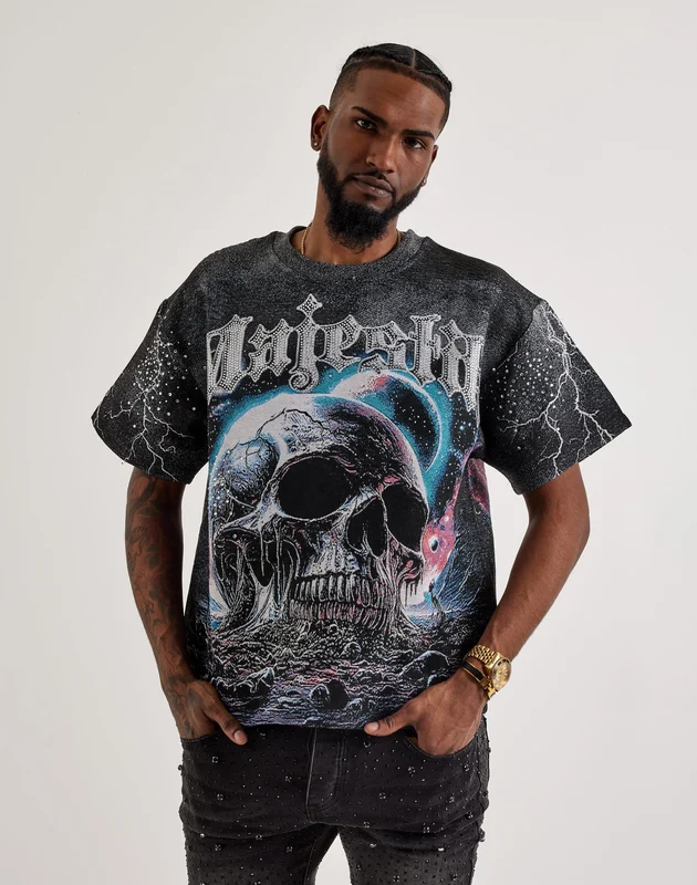 Majestik Worldwide Club Tapestry Tee 2XLG