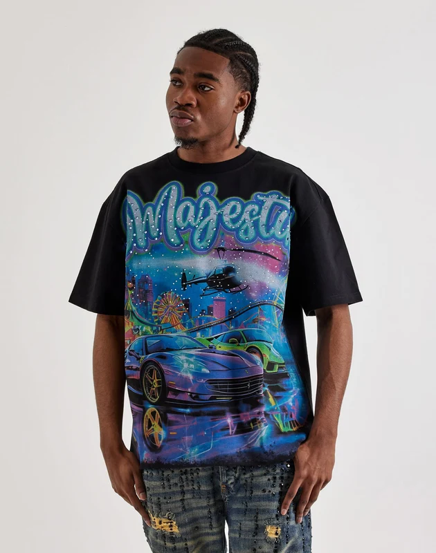 Majestik Theme Park Tee MED