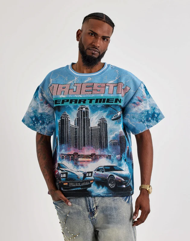 Majestik Floatin' Like Tapestry Tee MED