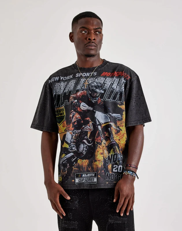 Majestik Motorsports Short Sleeve Tee MED