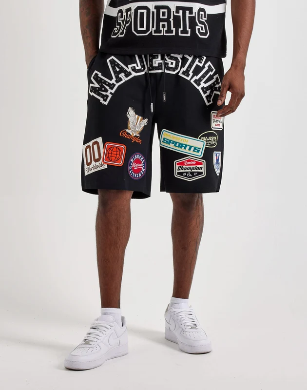 Majestik Patch Fleece Shorts MED