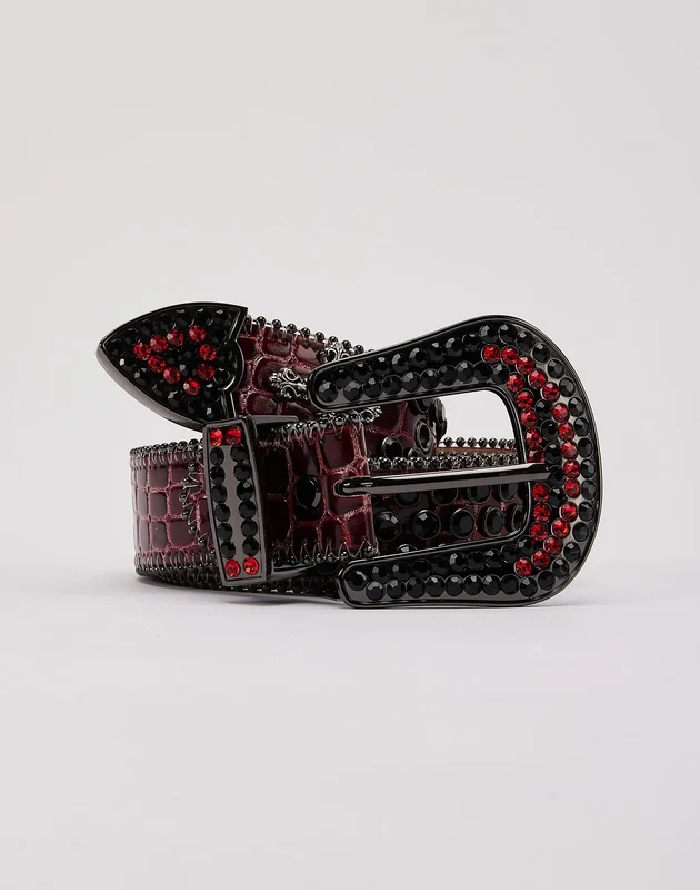 Majestik Rhinestone Belt 40