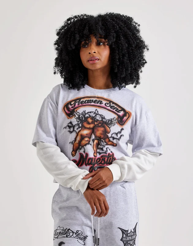 Majestik Graphic Two-For-One Tee MED