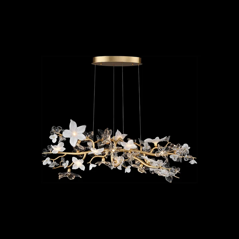 Fiori Oval LED Chandelier 26-Light