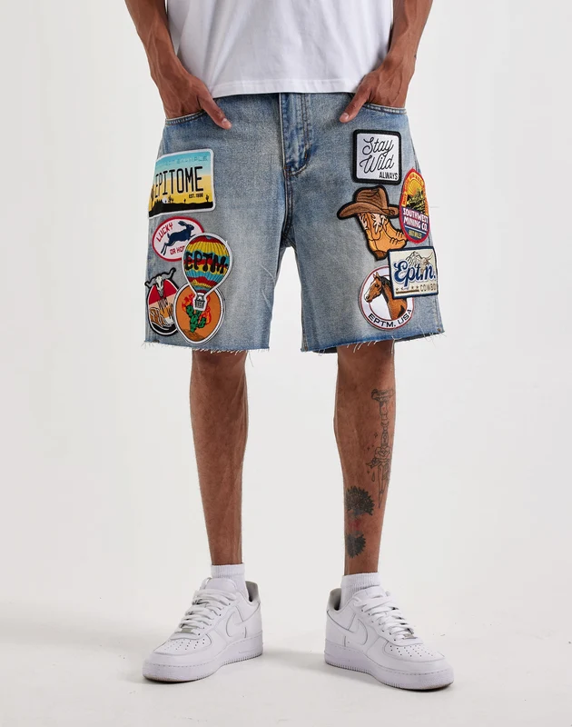 EPTM Stay Wild Denim Shorts 38
