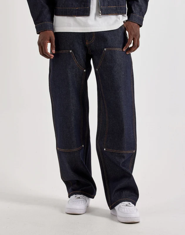 EPTM Perfect Raw Double-Knee Relaxed Denim Jeans 30