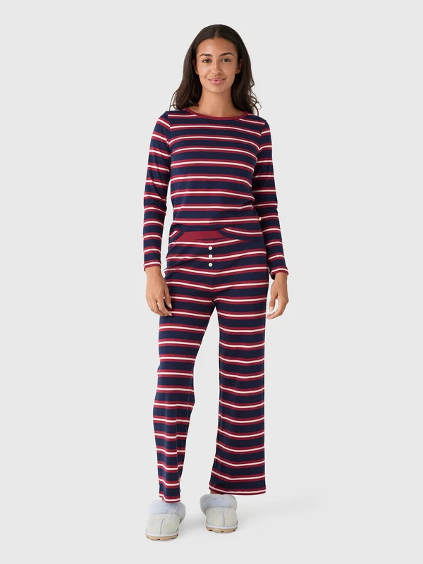Cozyland Women's Ellie Pajama Set S / RUGBY