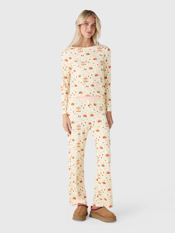 Cozyland Women's Ellie Pajama Set L / COZY CARNIVAL
