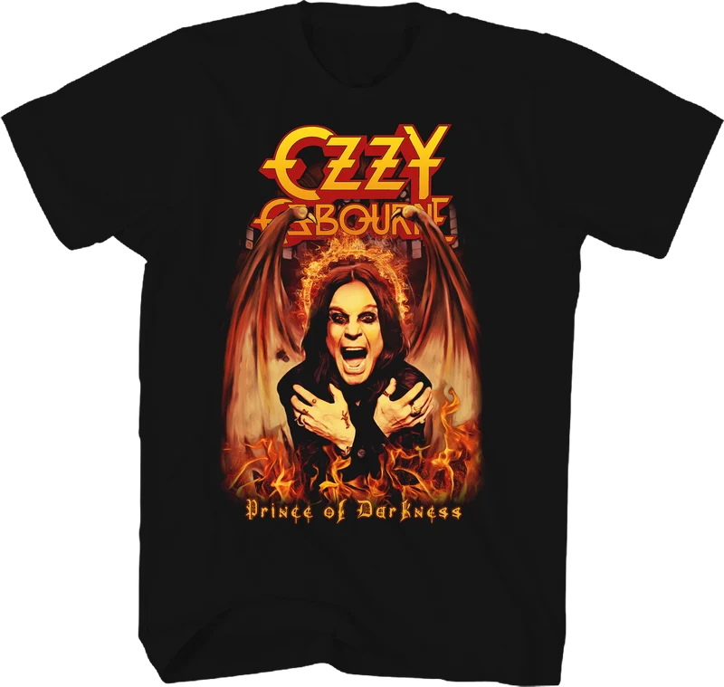 Demon Wings Prince of Darkness Ozzy Osbourne T-Shirt 3XL