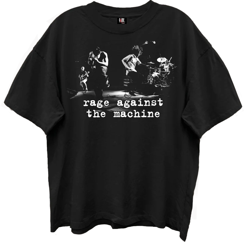 Band Photo Rage Against The Machine Oversized T-Shirt XL