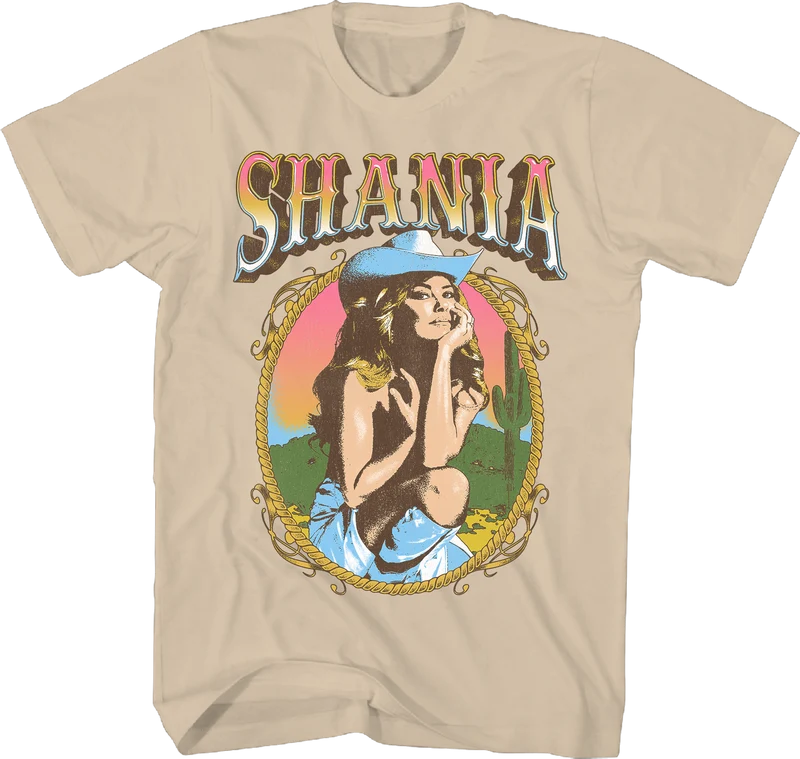 Cowgirl Shania Twain T-Shirt 3XL