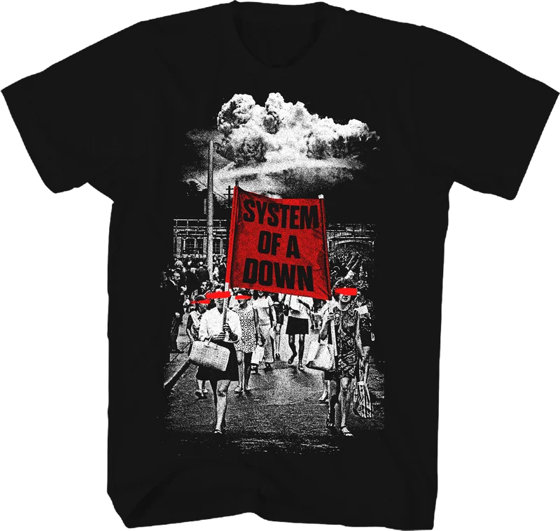 Banner March System Of A Down T-Shirt 3XL