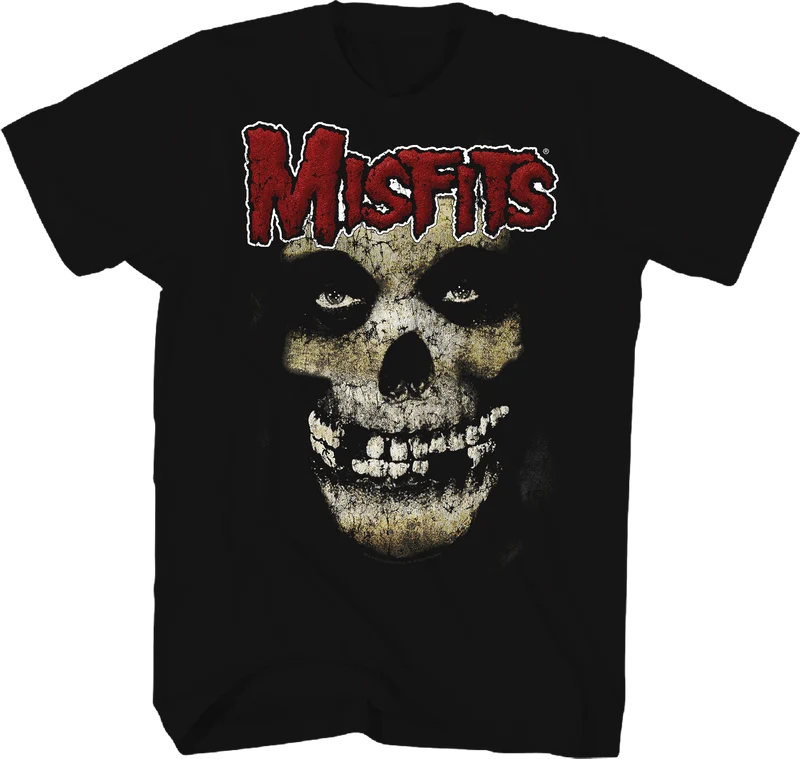 Vintage Fiend Skull Misfits T-Shirt Medium