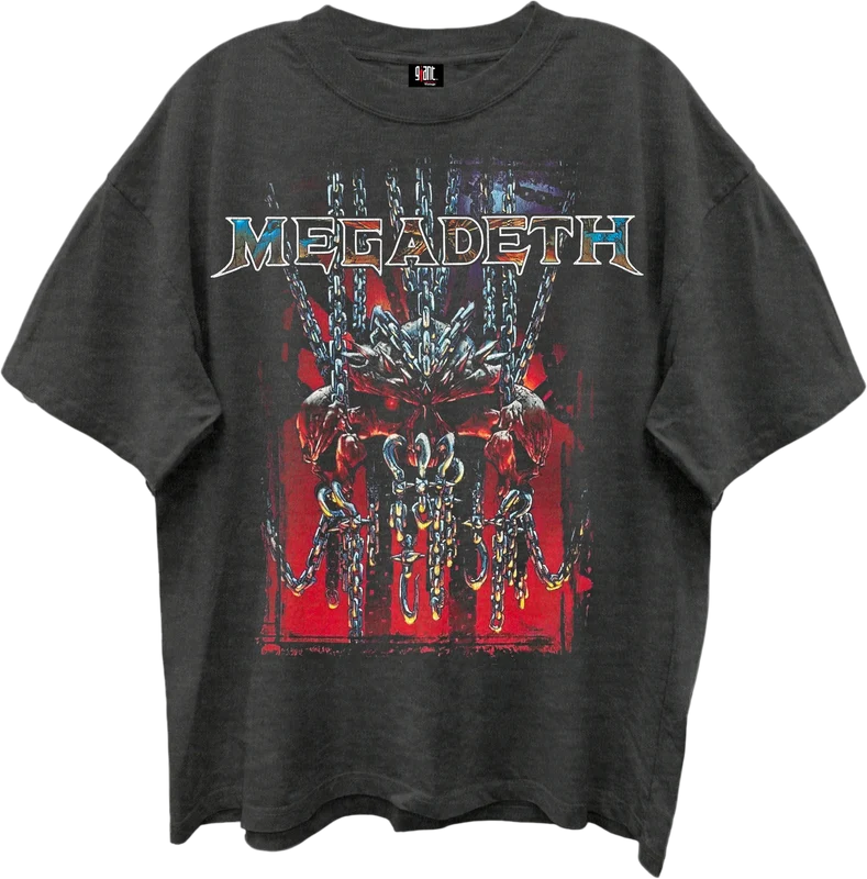 Chaos Chains Megadeth Oversized T-Shirt XL