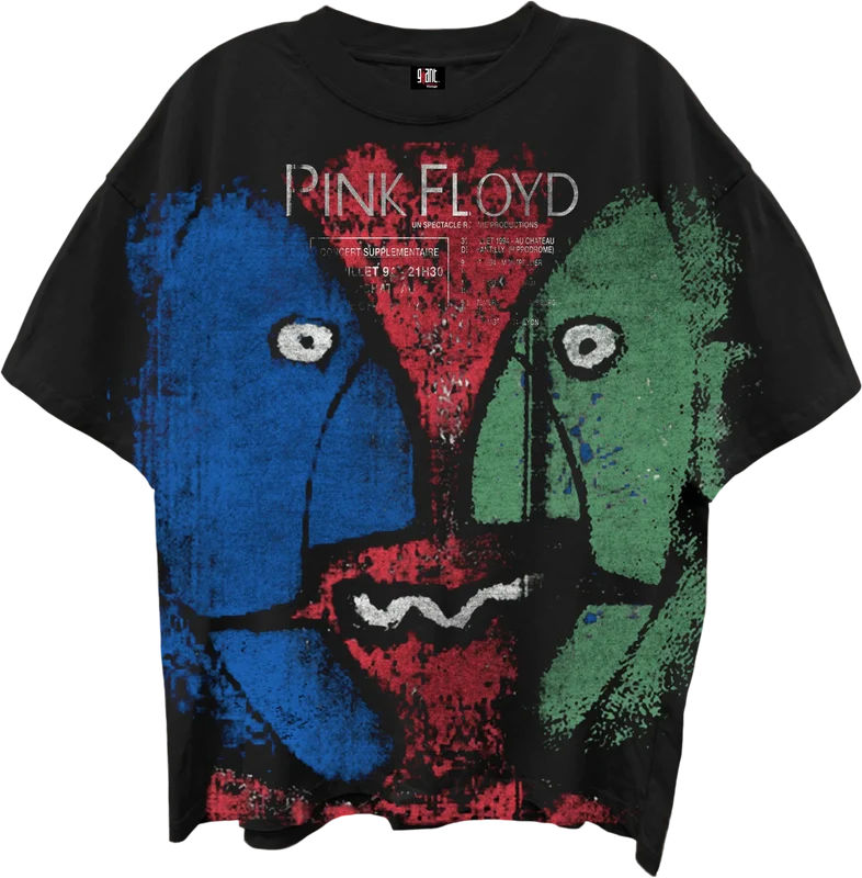 Division Bell Tour Pink Floyd Oversized T-Shirt Small