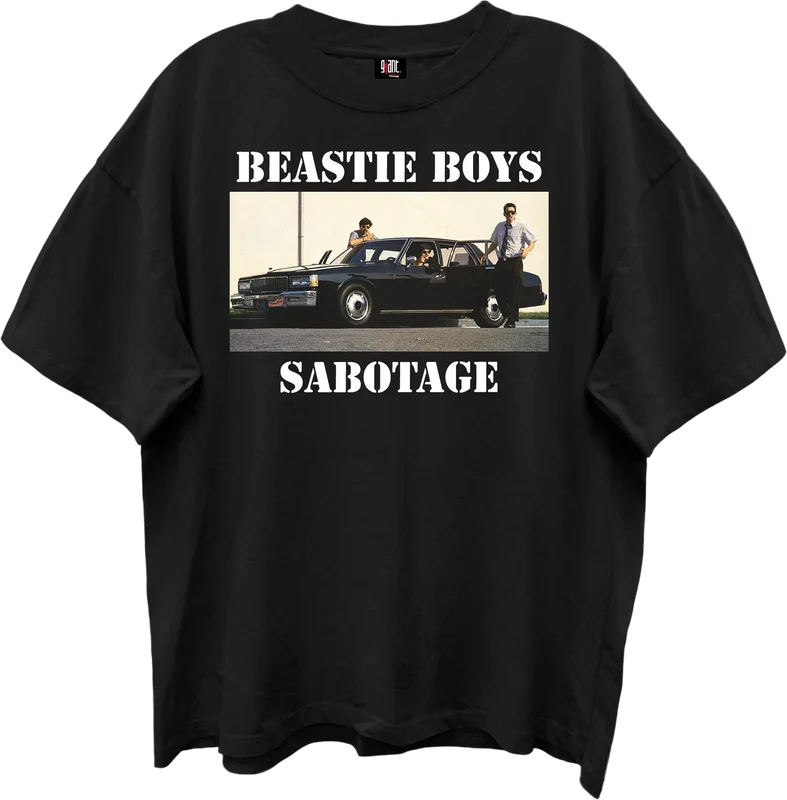 Sabotage Beastie Boys Oversized T-Shirt Medium